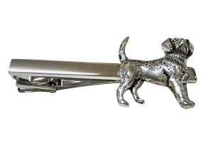 Beagle Dog Square Tie Clip