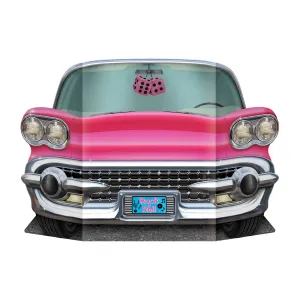 Beistle Pink Convertible Photo Prop - Party Supply Decoration for 50's/Rock & Roll