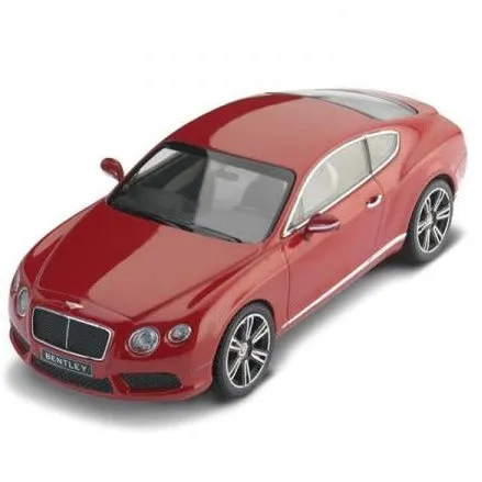 Bentley Continental GT V8 1:43 Scale Model, Dragon Red