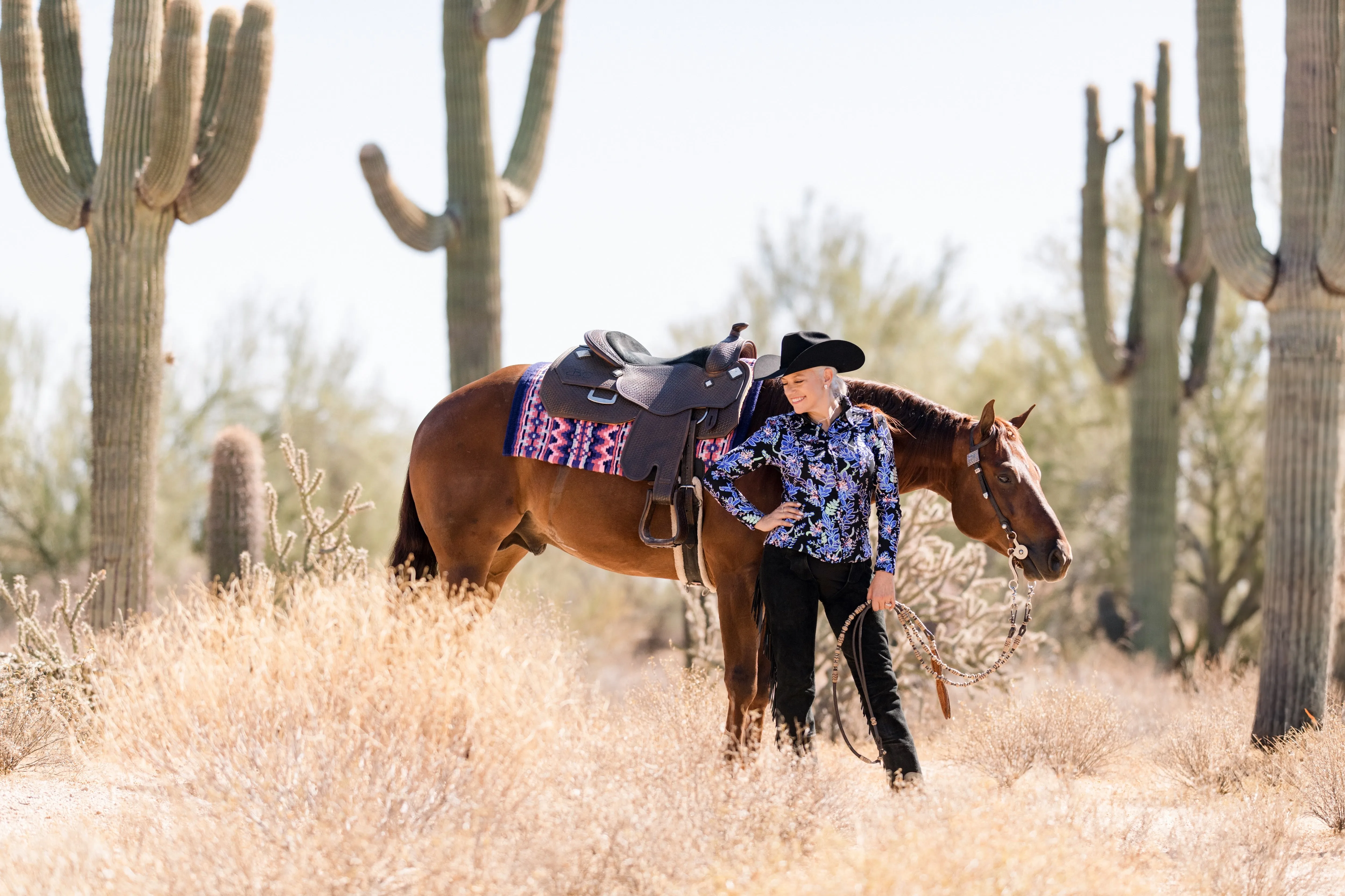 Bentley Flora Saddle Blanket