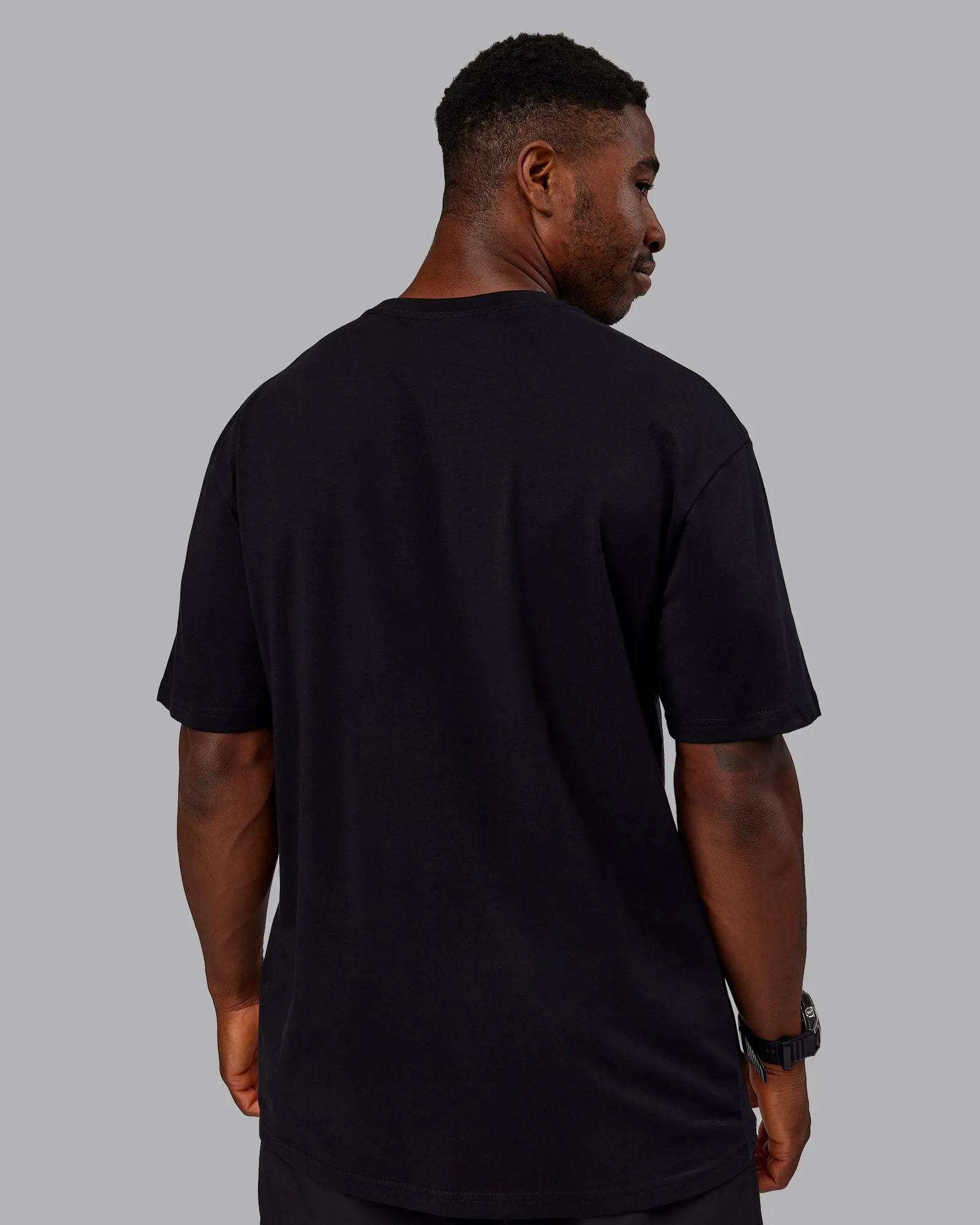 Better Every Day FLXCotton Tee Oversize - Black-White