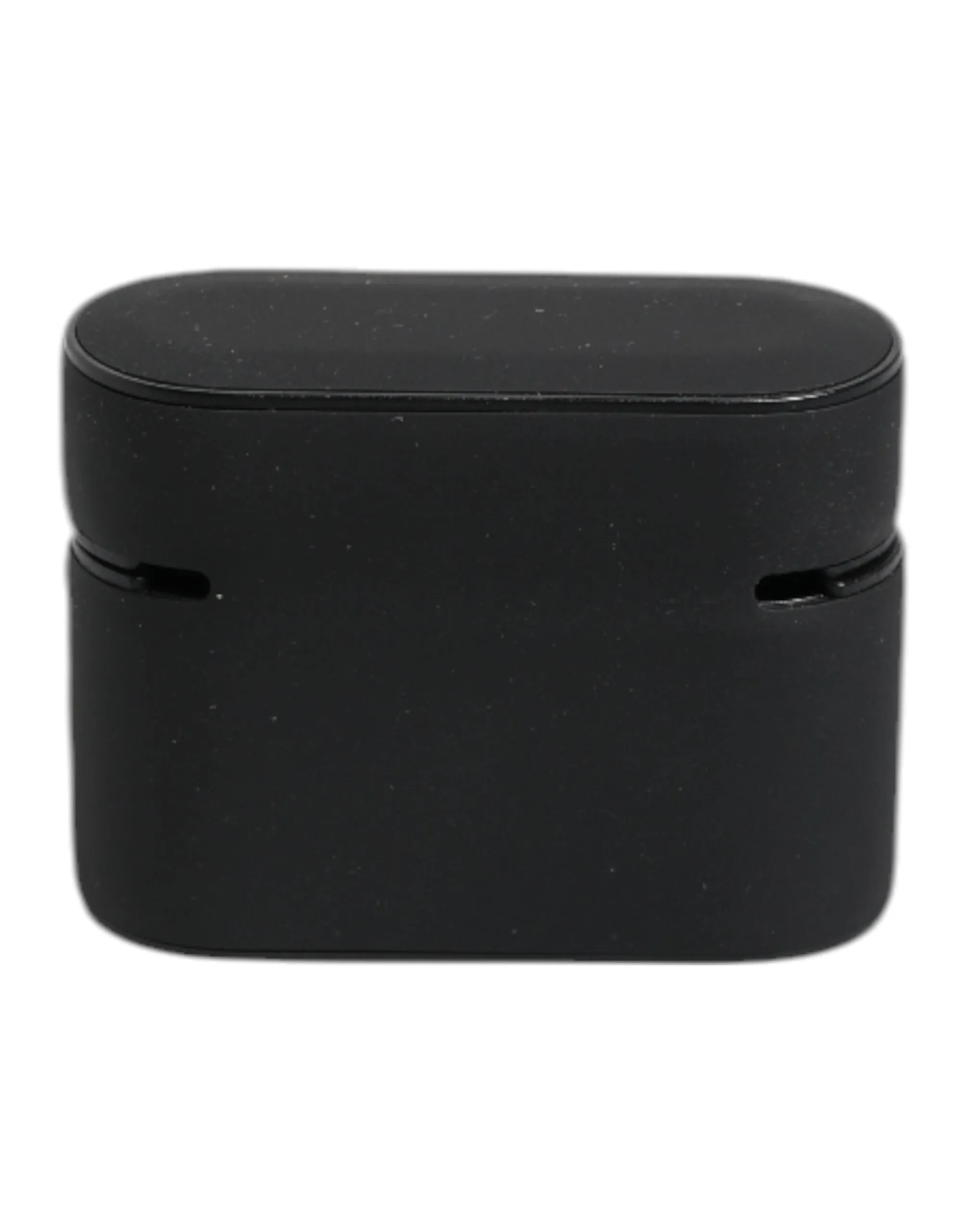 Black Yellow Silicone Embossed Logo Airpods Case