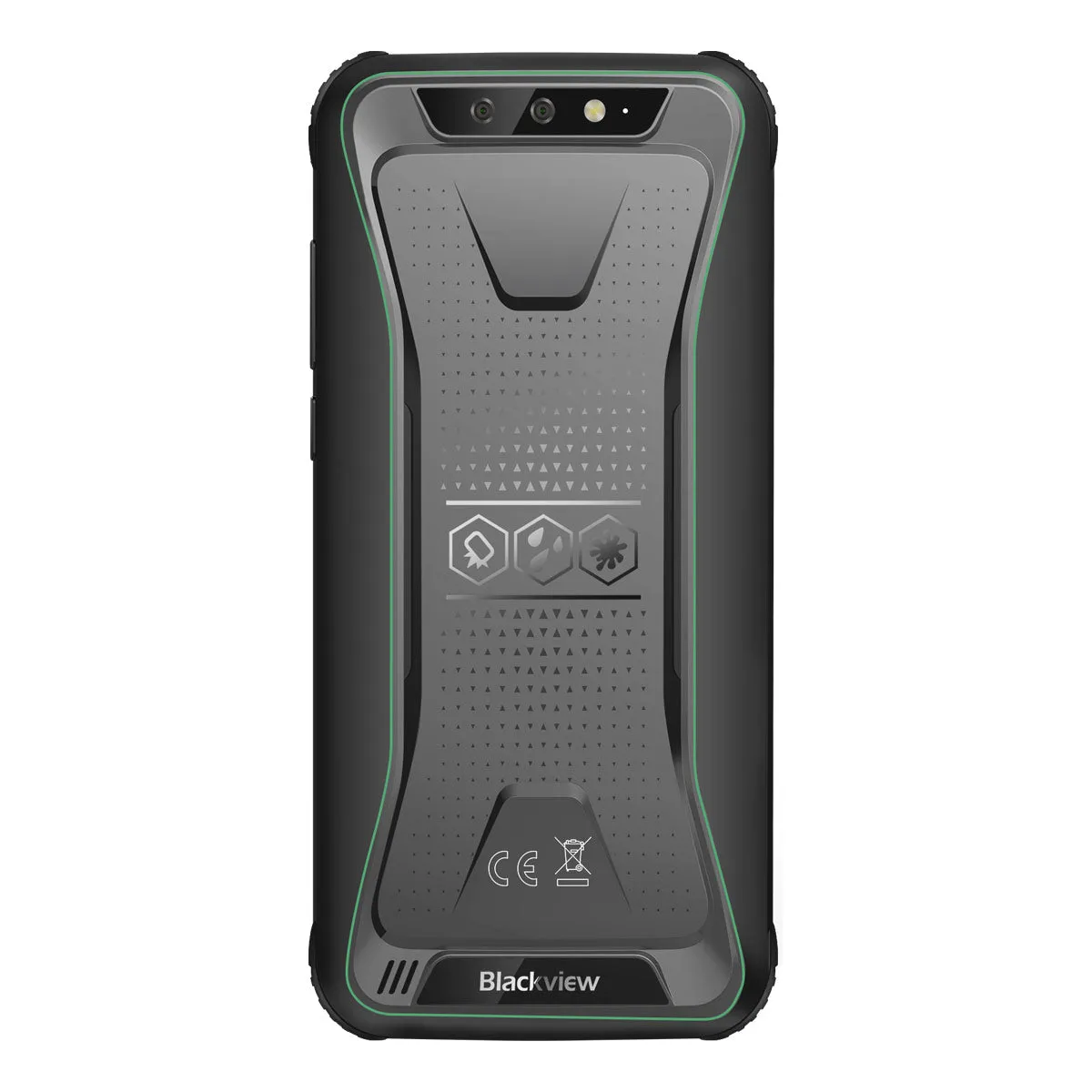 Blackview BV5500 Plus Rugged Phone 5.5"" Screen 3GB RAM 32GB ROM Android 10 Smartphone NFC OTG 4G Mobile green_European regulations