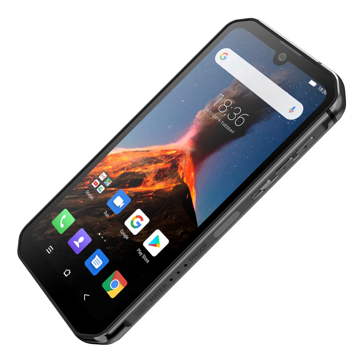 Blackview BV9900 Helio P90 Octa Core 8 256GB IP68 Rugged Mobile Phone Android 9.0 48MP Quad Rear Camera NFC Smartphone Global 4G black_European regulations