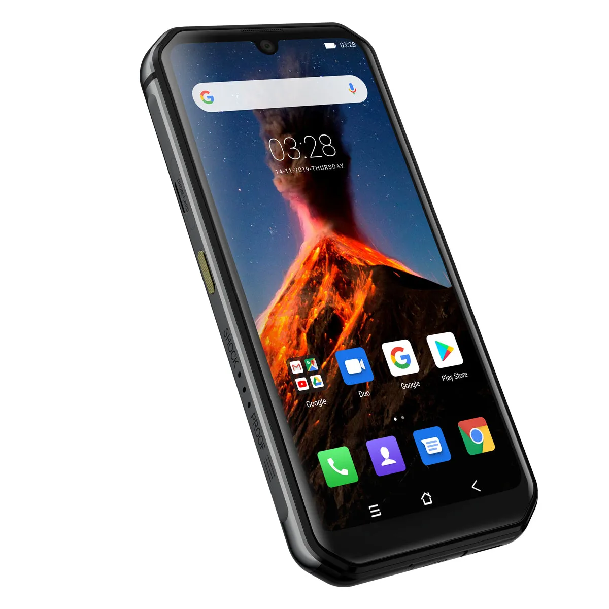 Blackview BV9900 Helio P90 Octa Core 8 256GB IP68 Rugged Mobile Phone Android 9.0 48MP Quad Rear Camera NFC Smartphone Global 4G black_European regulations