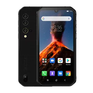 Blackview BV9900 Helio P90 Octa Core 8 256GB IP68 Rugged Mobile Phone Android 9.0 48MP Quad Rear Camera NFC Smartphone Global 4G black_European regulations