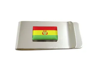Bolivia Flag Pendant Money Clip