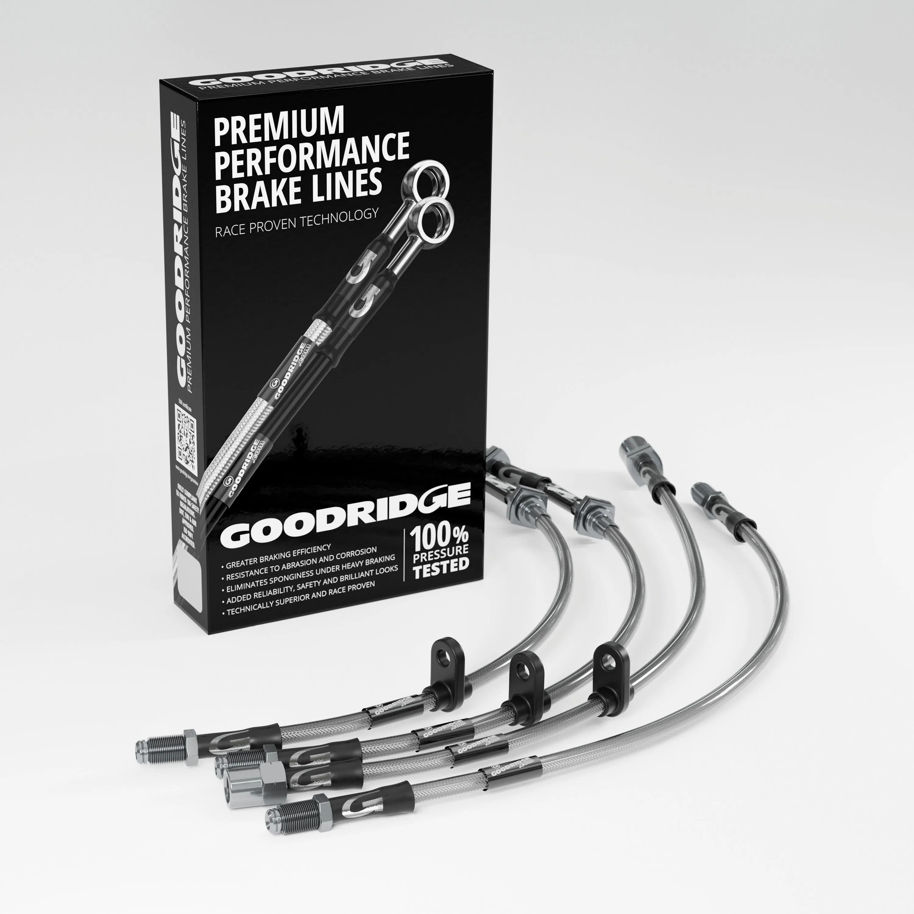 BRAKE HOSE KIT FOR BMW 6 SERIES CONVERTIBLE F12 640 D XDRIVE 230KW/313HP 03.12-06.18