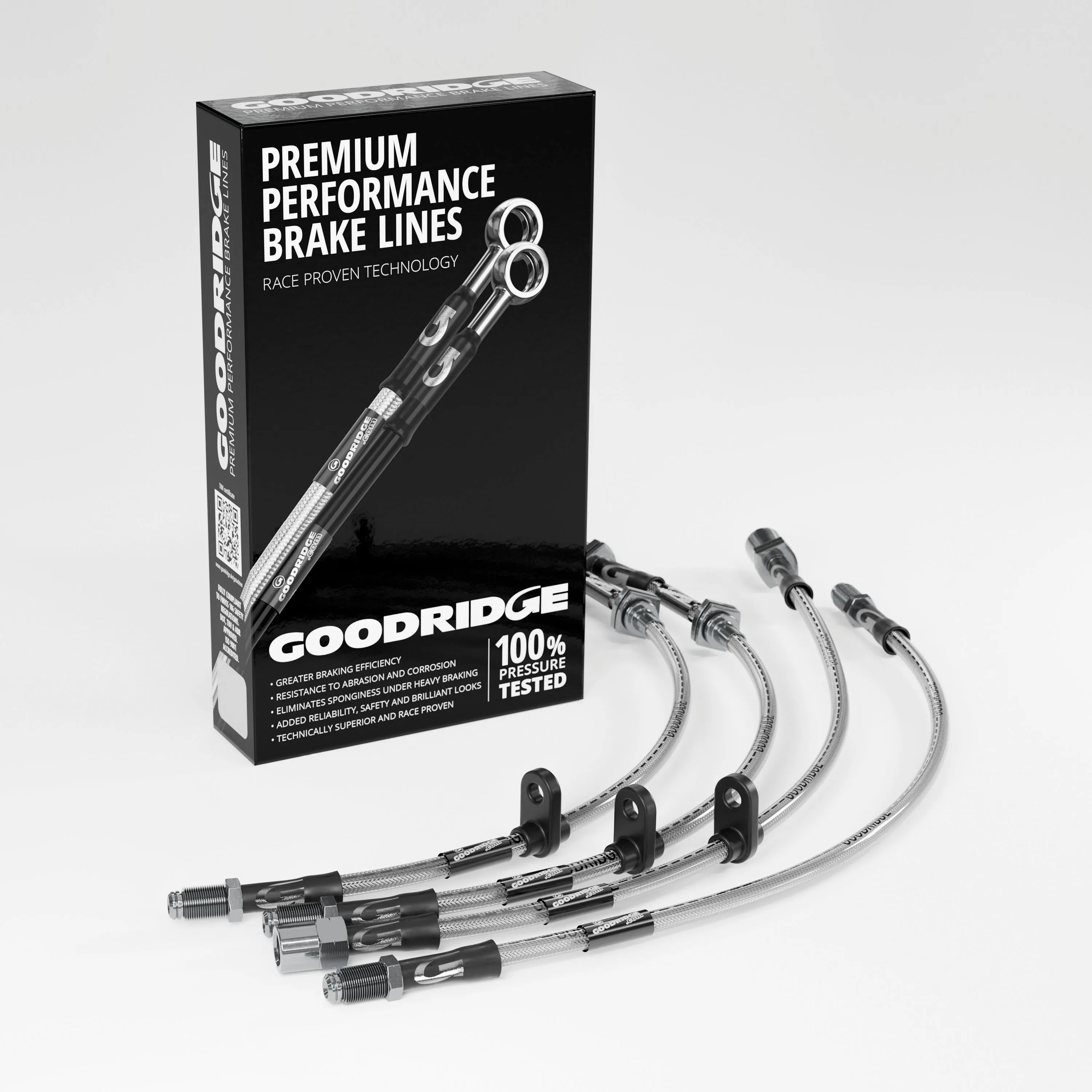 BRAKE HOSE KIT FOR BMW 6 SERIES CONVERTIBLE F12 640 D XDRIVE 230KW/313HP 03.12-06.18