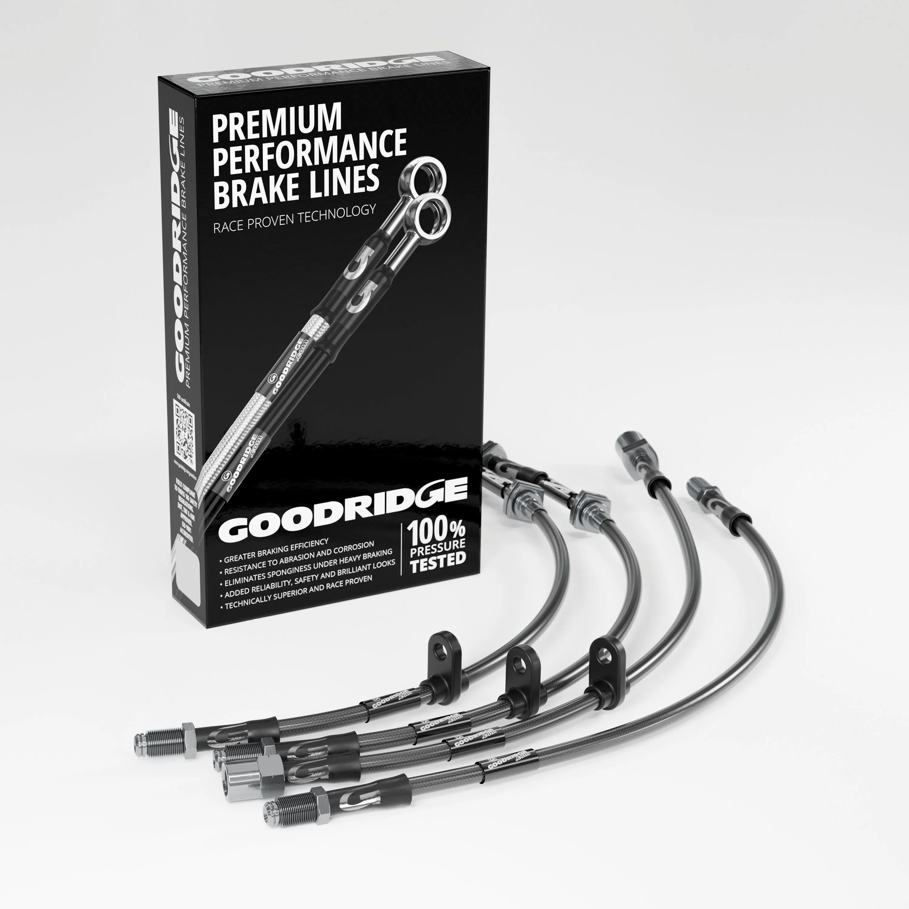 BRAKE HOSE KIT FOR BMW 6 SERIES CONVERTIBLE F12 640 D XDRIVE 230KW/313HP 03.12-06.18
