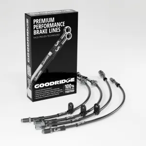 BRAKE HOSE KIT FOR BMW 6 SERIES CONVERTIBLE F12 640 D XDRIVE 230KW/313HP 03.12-06.18