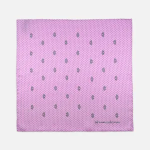 Brass Knuckles Polka Dots Pocket Square