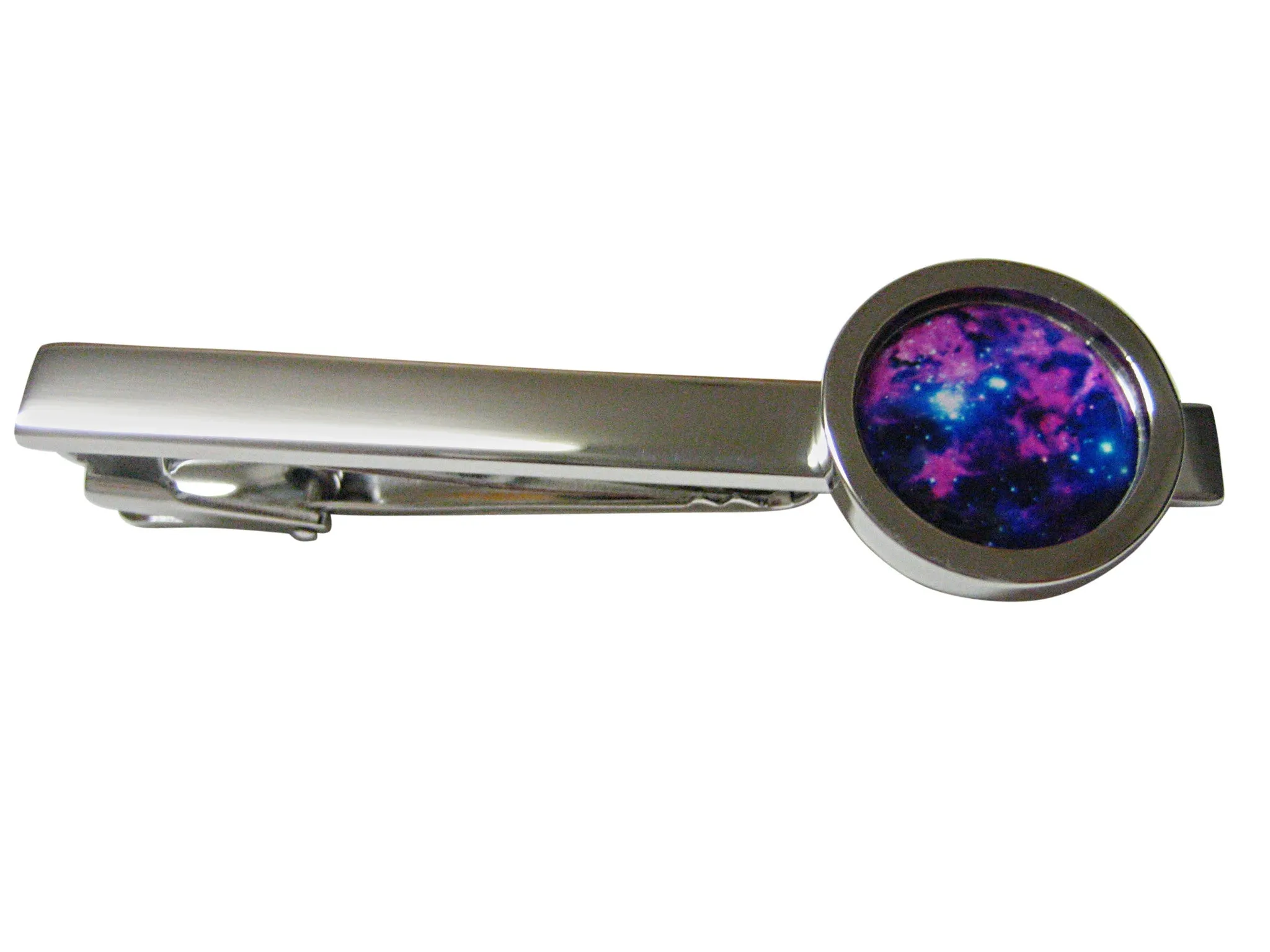 Bright Nebula Cloud Square Tie Clip