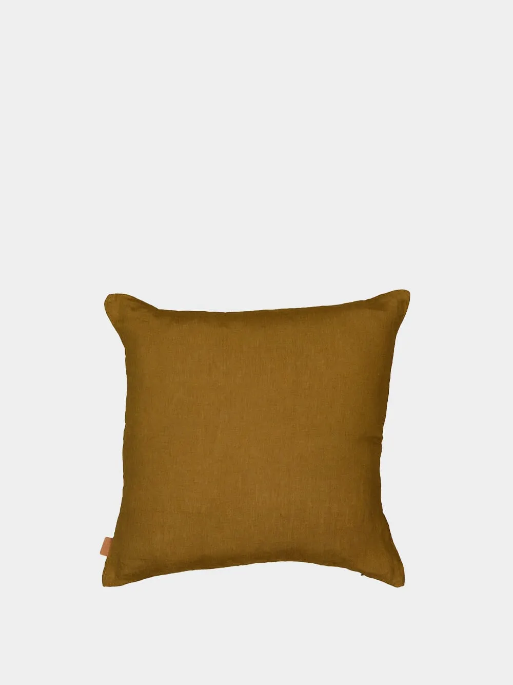 Brown Linen Cushion