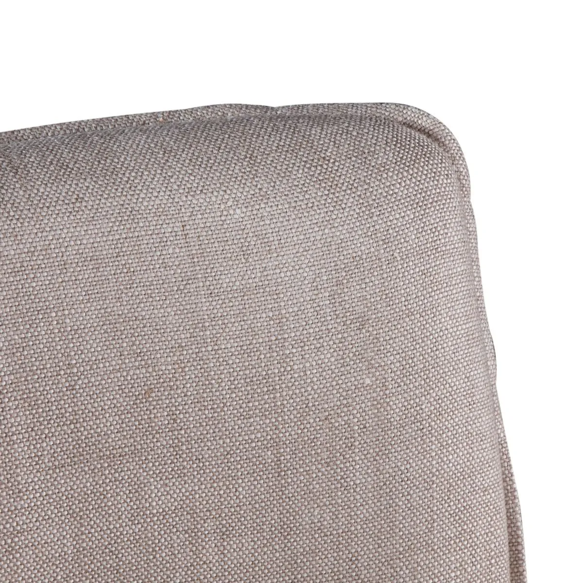 Buddy Counter Chair - Off White Linen/Dark Legs