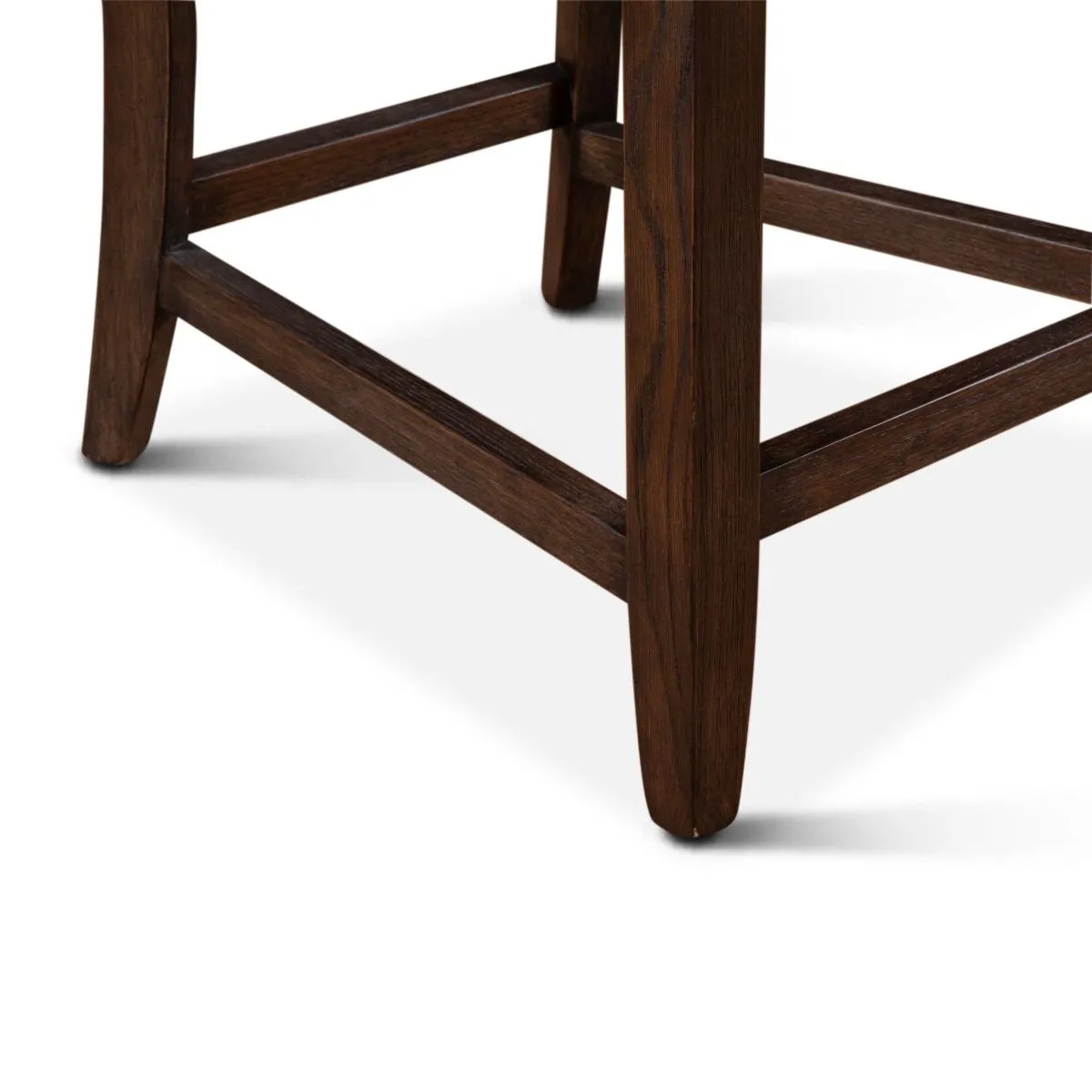 Buddy Counter Chair - Off White Linen/Dark Legs