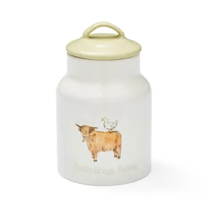 Buttercup Farm Ceramic Tea Canister
