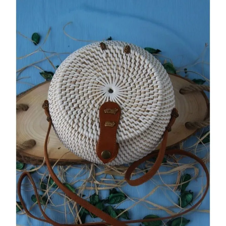 Call It Autumn White Bowl Bag