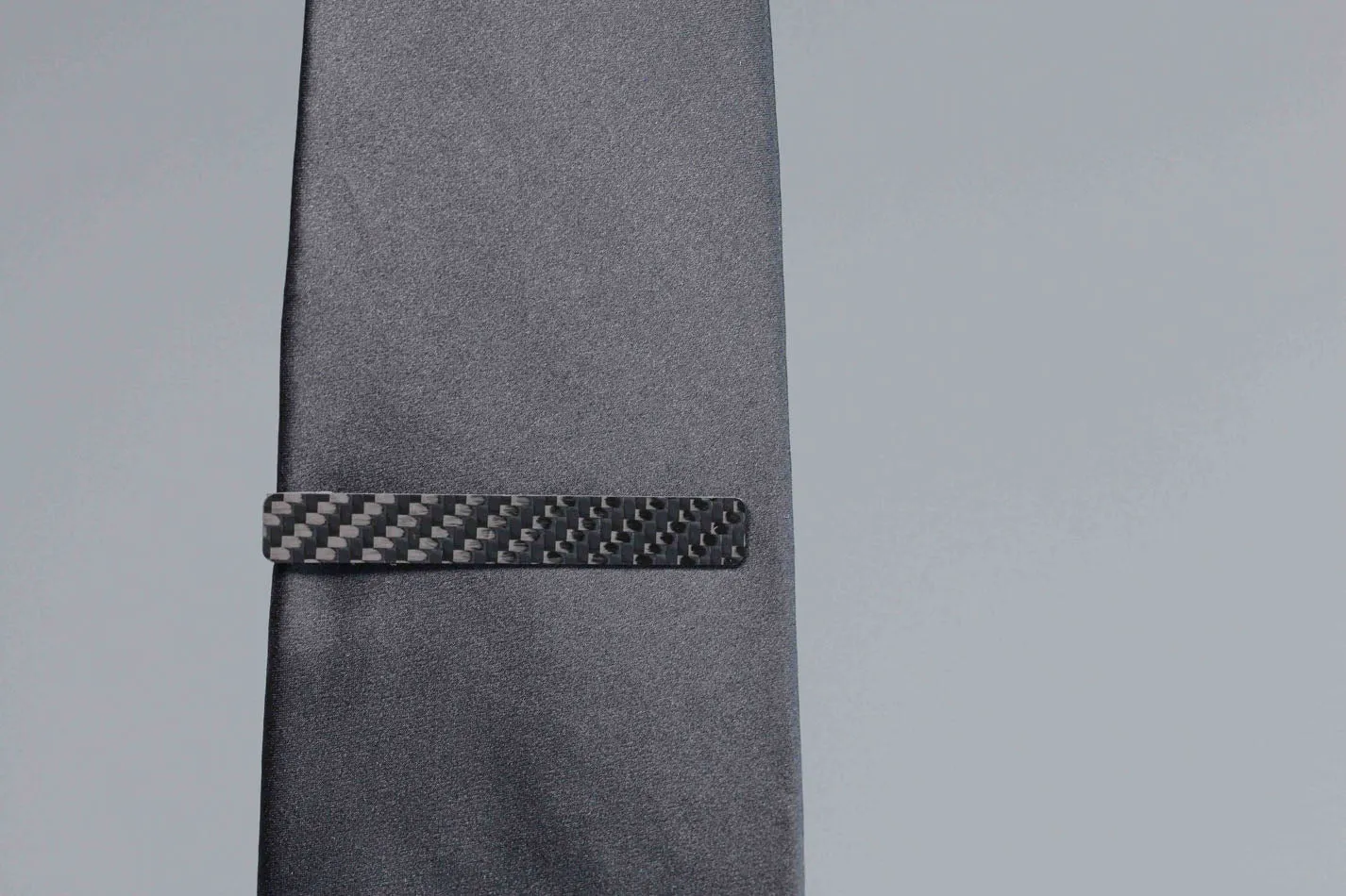 Carbon fiber tie clip