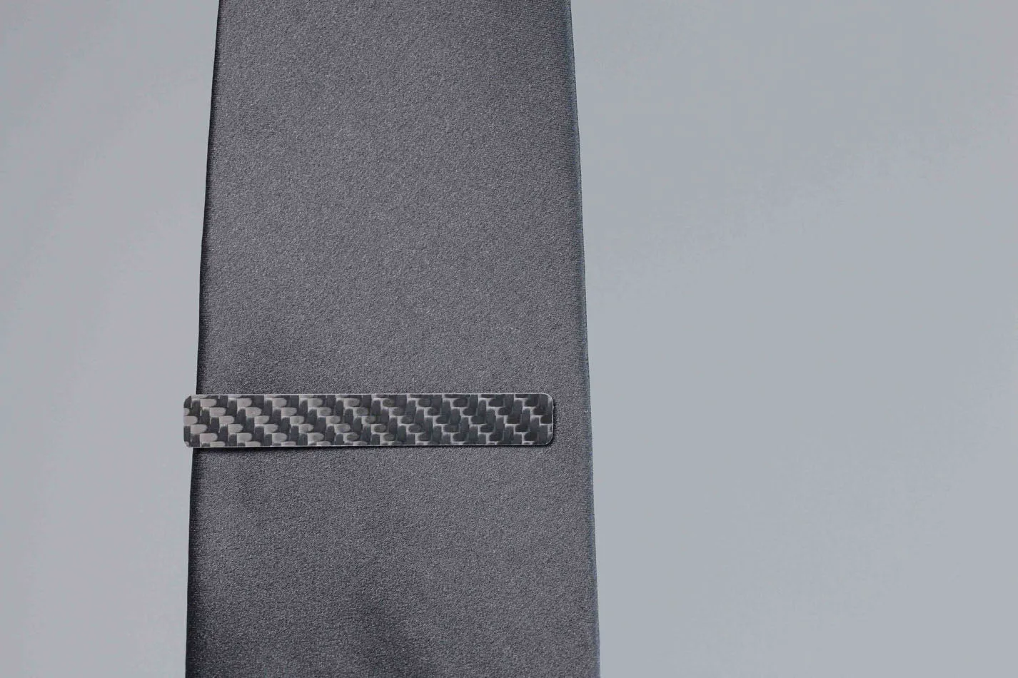 Carbon fiber tie clip