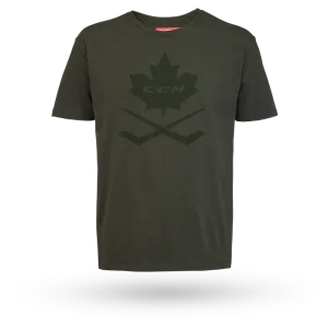 CCM Nostalgia Leaf Short Sleeve Tee Adult