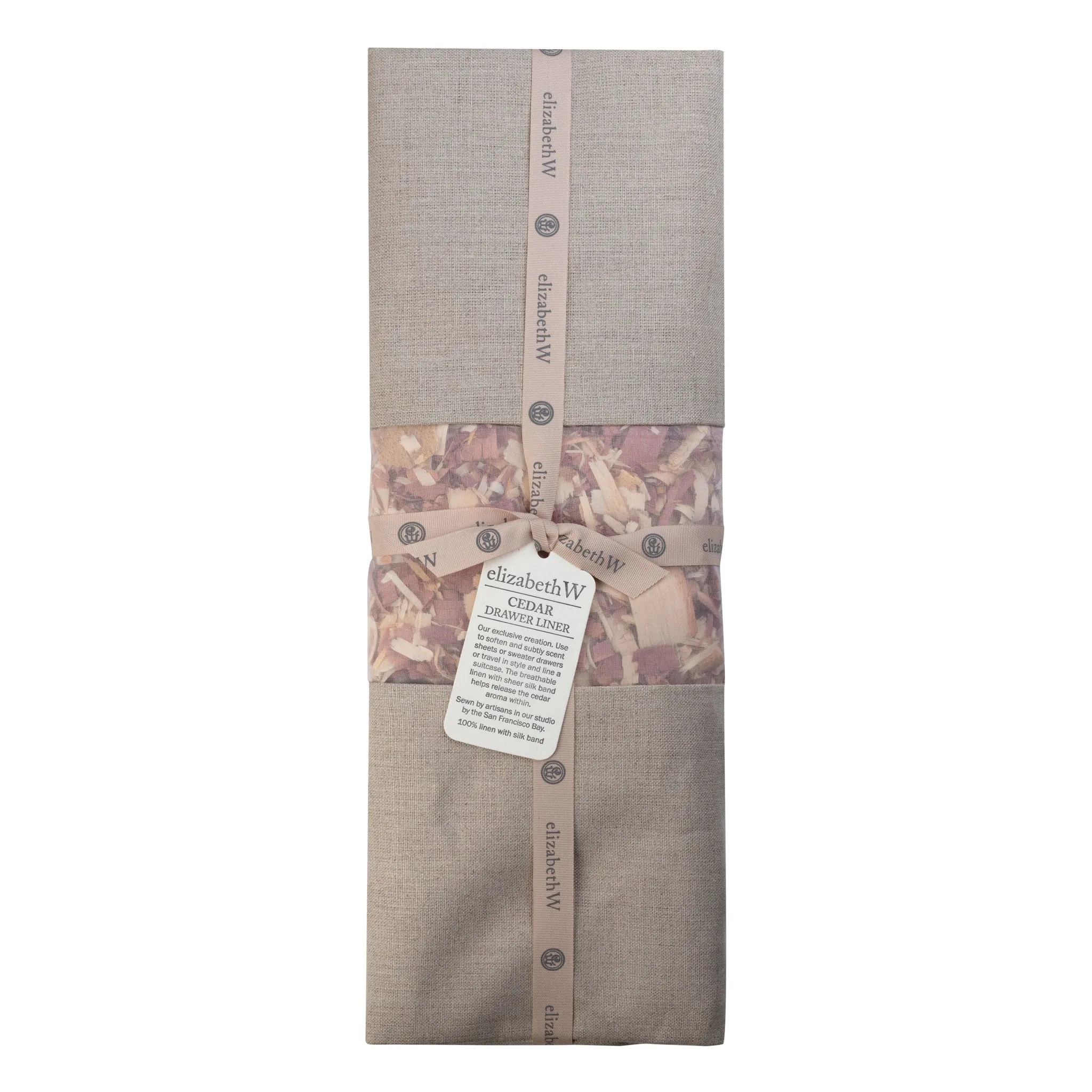Cedar Drawer Liner Natural Linen