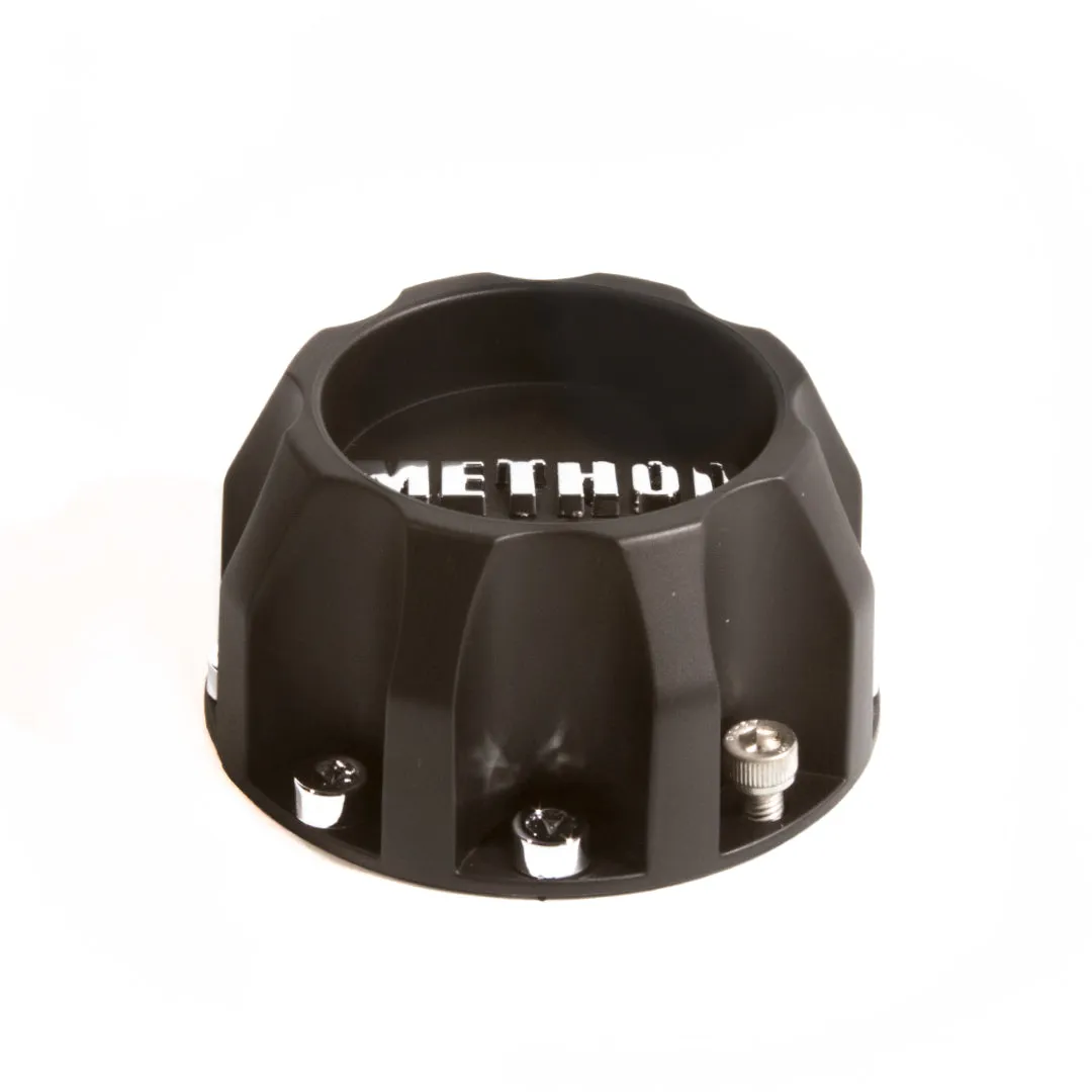 Center Cap | Screw-On | Black