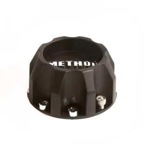 Center Cap | Screw-On | Black