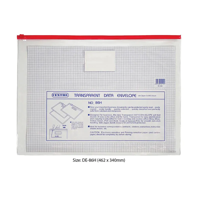 Centre Pvc Zip Bag  A3