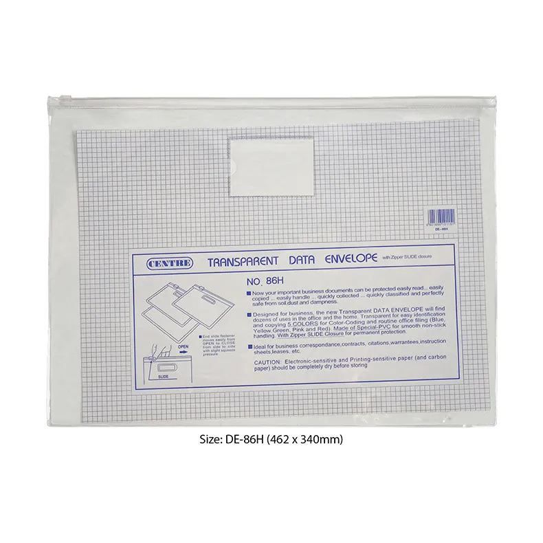 Centre Pvc Zip Bag  A3