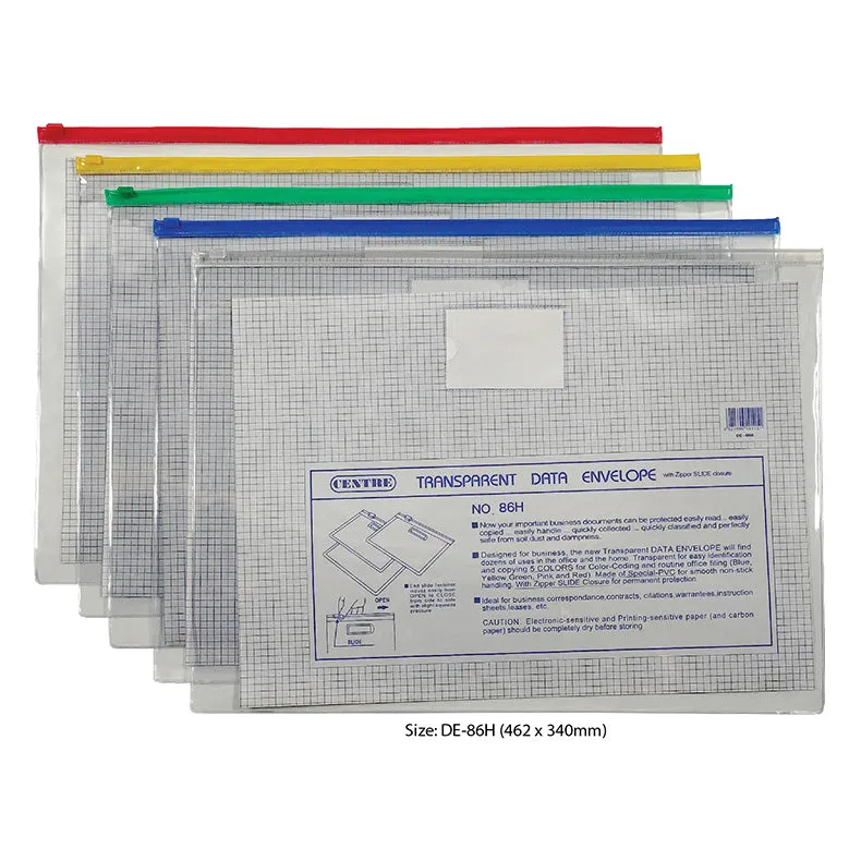 Centre Pvc Zip Bag  A3