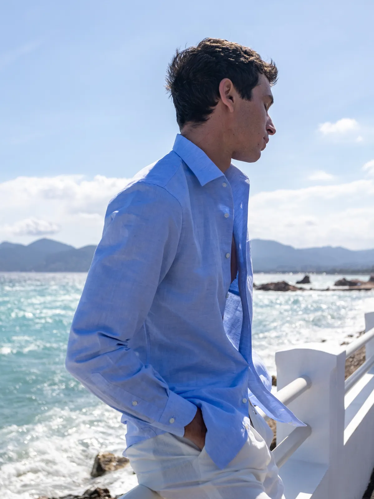 Chambray Shirt - Light Blue