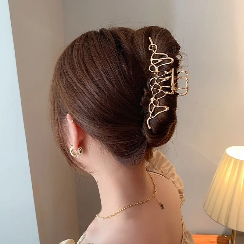 Chic Geometric Hair Claw