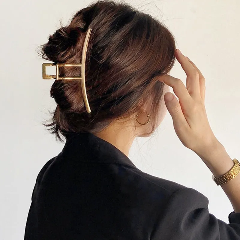 Chic Geometric Hair Claw