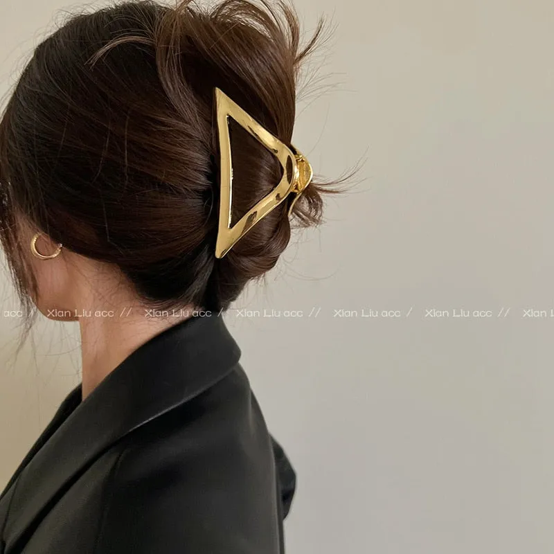 Chic Geometric Hair Claw