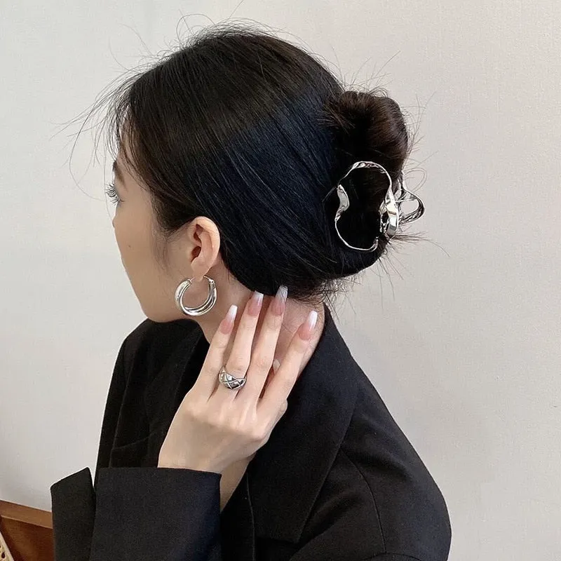 Chic Geometric Hair Claw