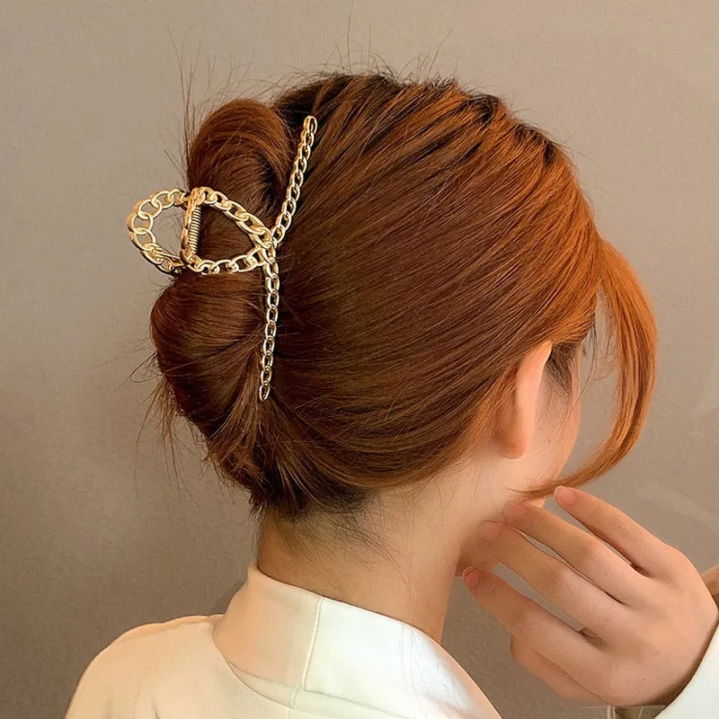 Chic Geometric Hair Claw