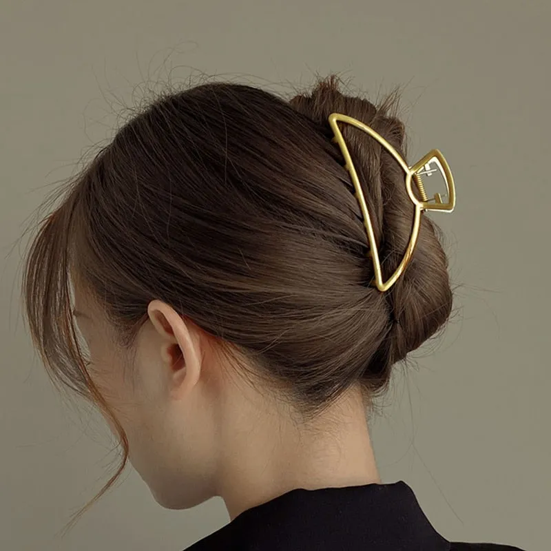 Chic Geometric Hair Claw