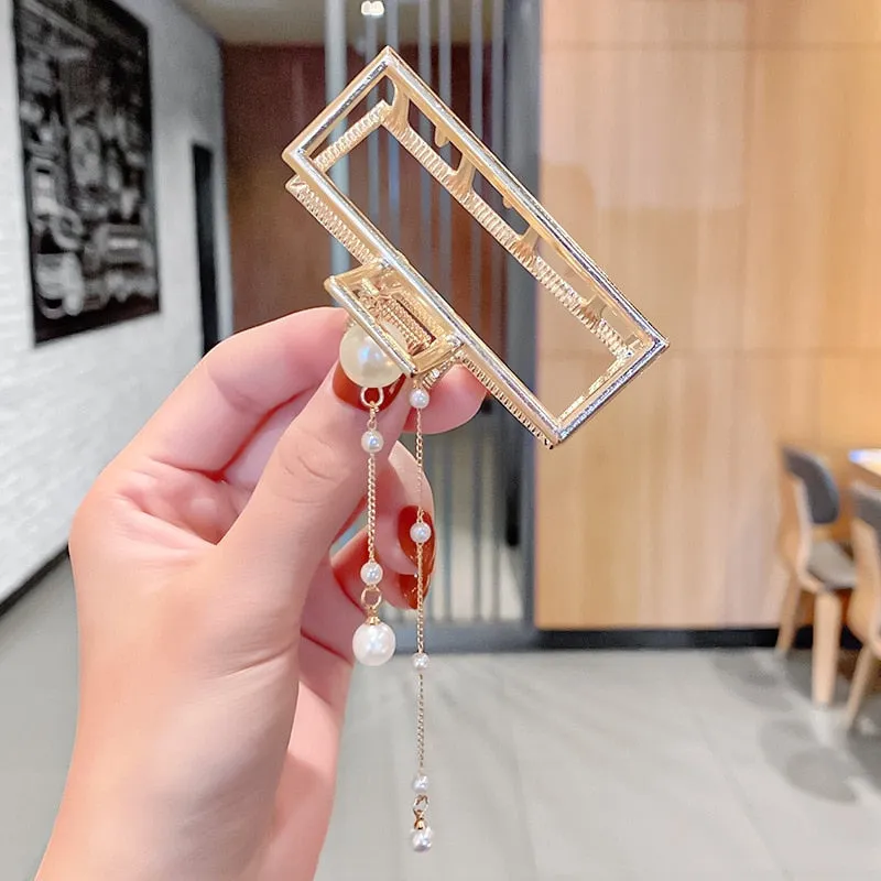 Chic Geometric Hair Claw