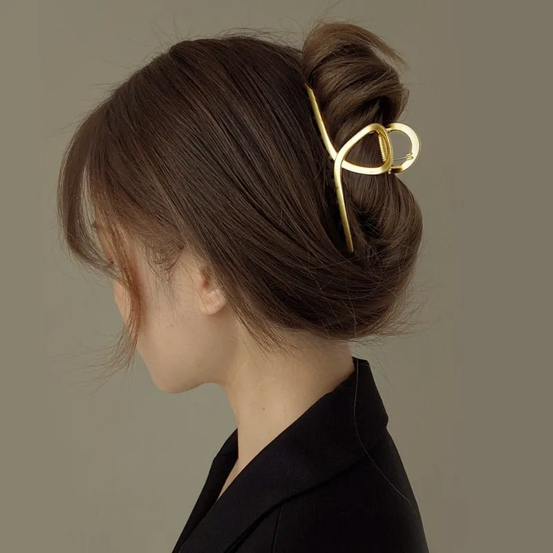 Chic Geometric Hair Claw