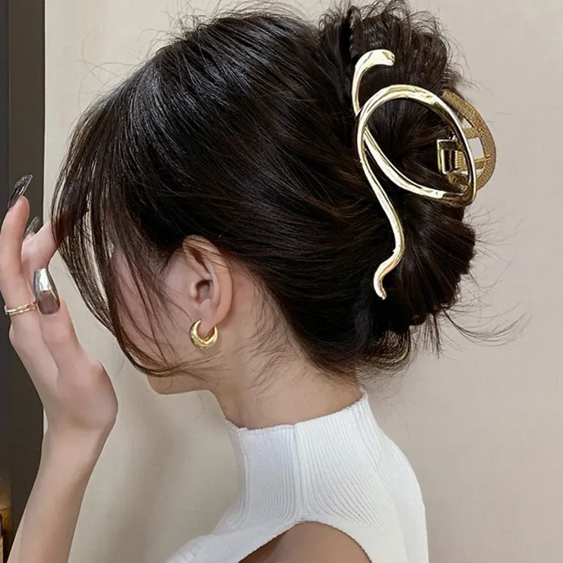 Chic Geometric Hair Claw