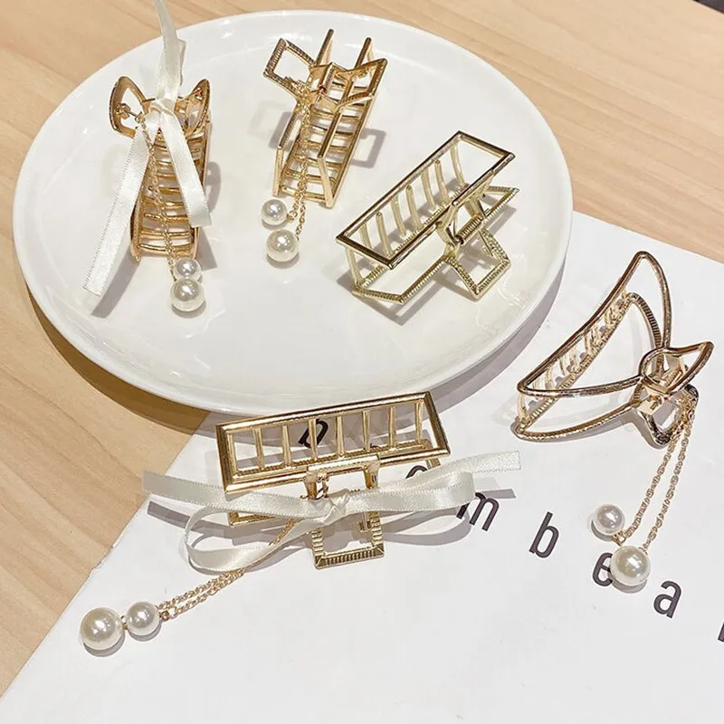 Chic Geometric Hair Claw