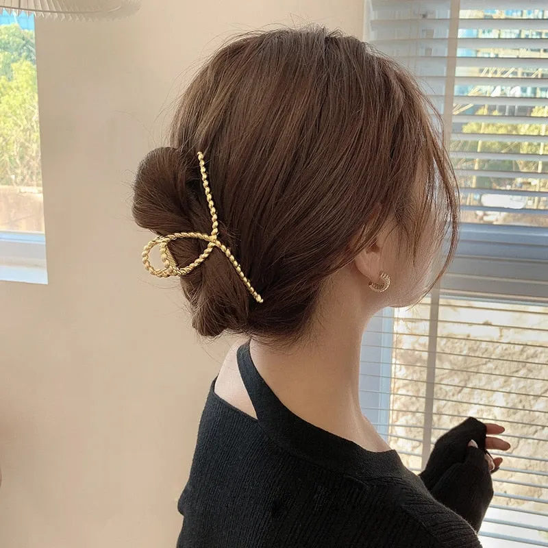 Chic Geometric Hair Claw