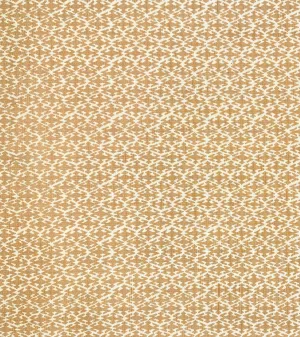 China Seas Fabric: Izmir -Custom Ochre on Tinted Belgian Linen / Cotton