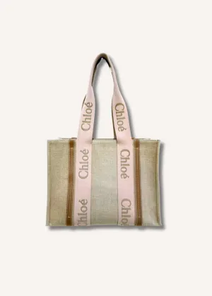 Chloe Woody Tote Bag