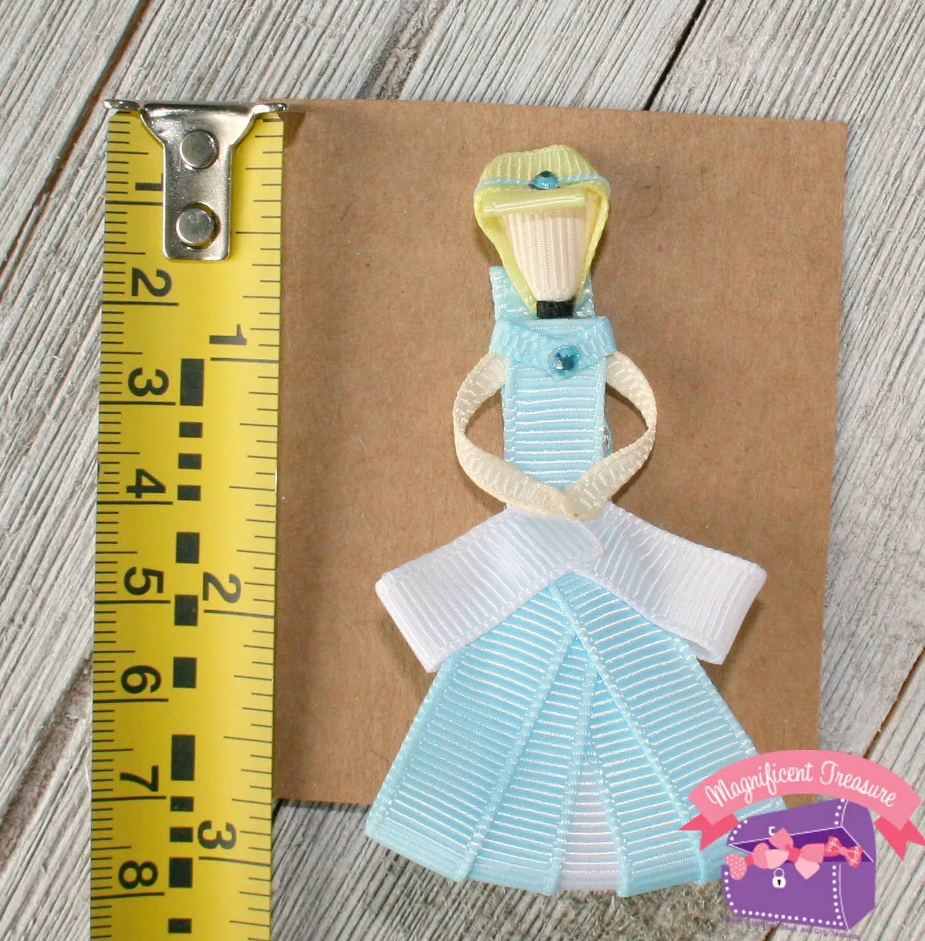 Cinderella Hair Bow or Pin