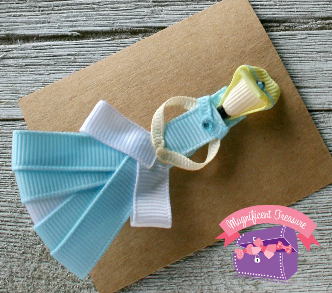 Cinderella Hair Bow or Pin