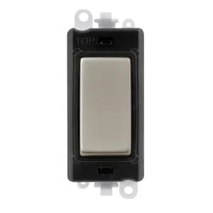 Click GridPro GM2070BKPN 20AX 3 Position Switch Module - Pearl Nickel (Black)