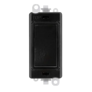 Click GridPro GM2075BK 20AX 3 Position Retractive Switch Module - Black