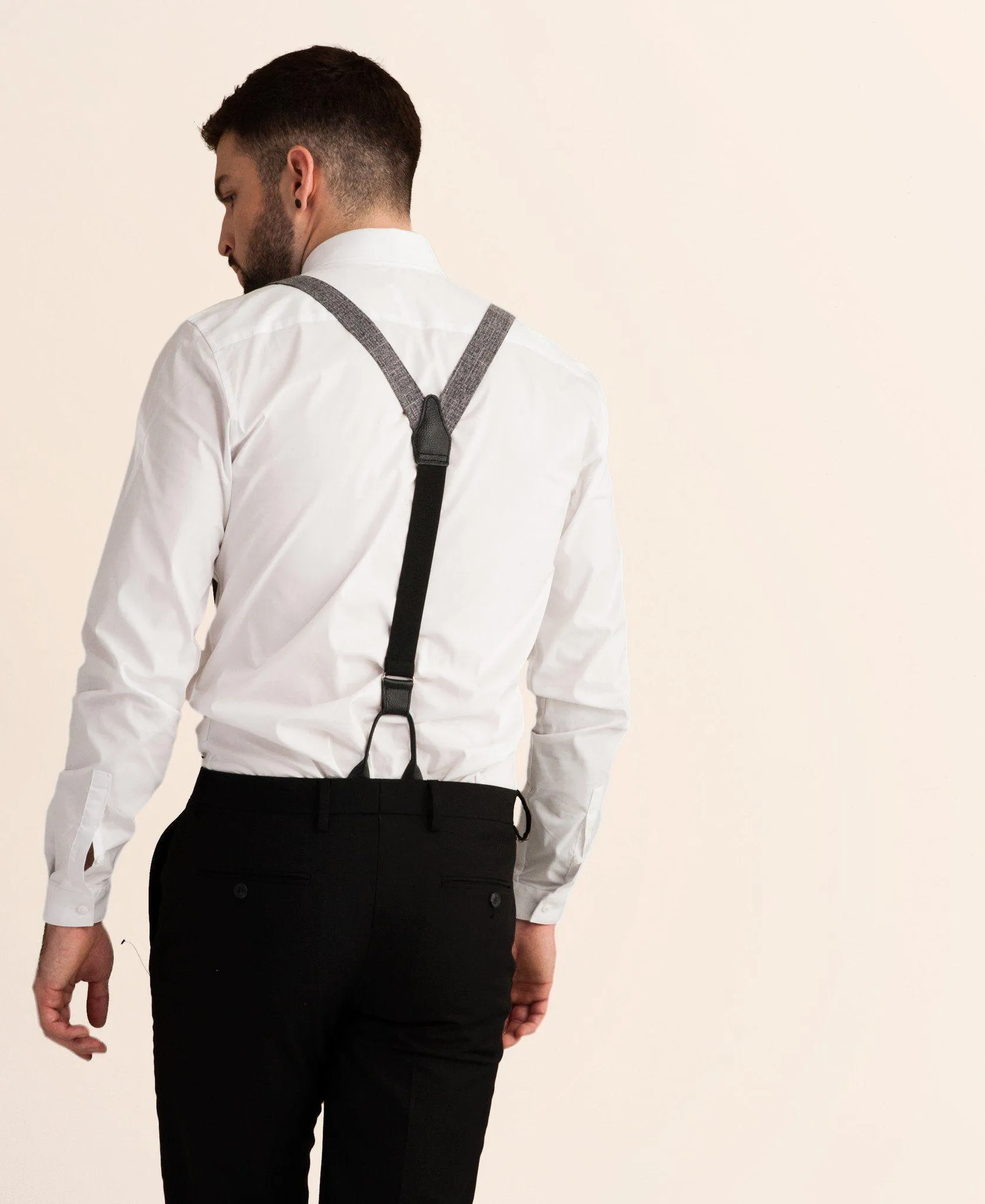 Cobblestone Cruiser - Grey Suspenders